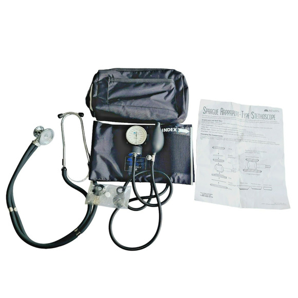MABIS Sprague Rappaport - Type Stethoscope & Blood Pressure‎ Cuff - Picture 1 of 7